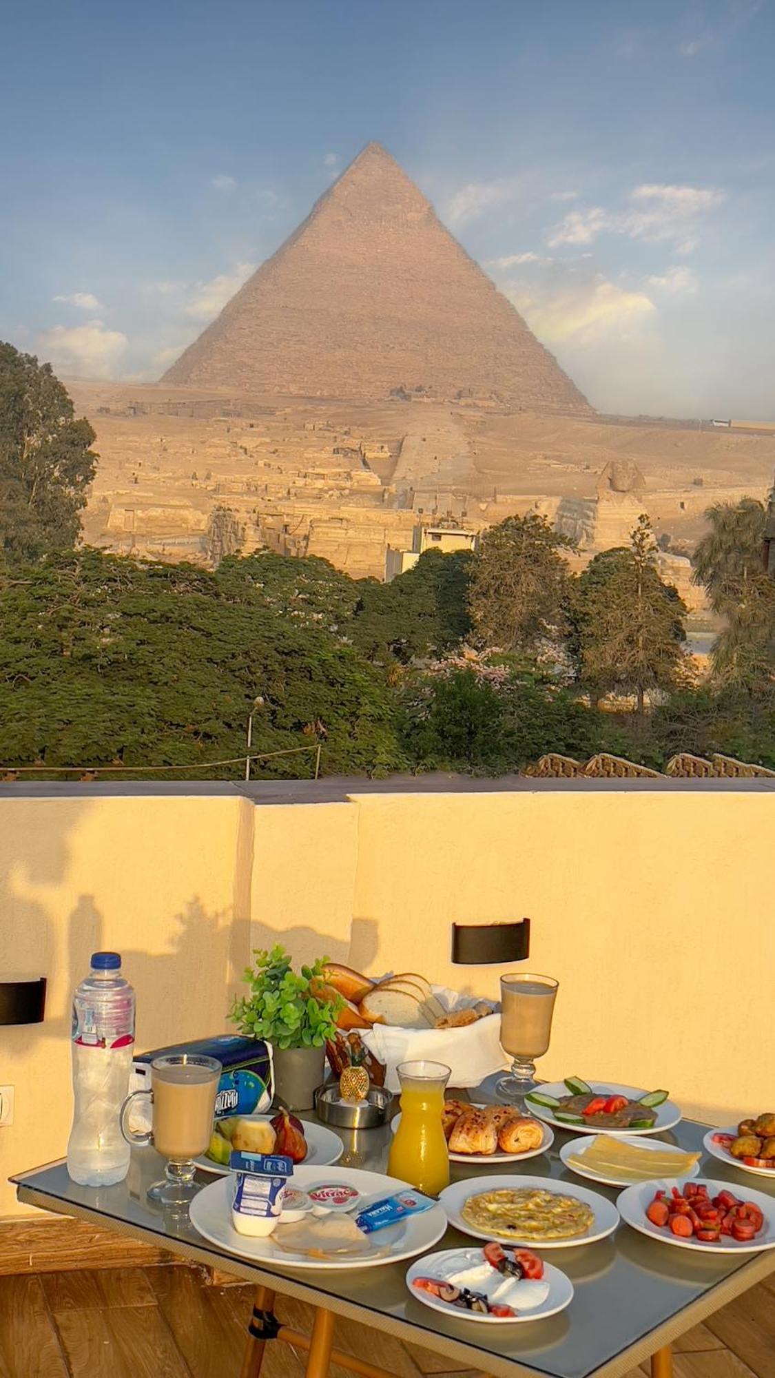 Pyramids Glory Inn Kafret el-Gabal Exteriér fotografie